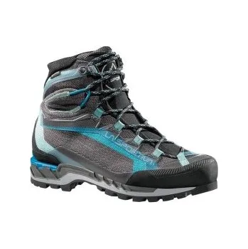 Dámská treková obuv La Sportiva Trango Tech Gtx Women Carbon/Lagoon šedá 37,5 EU 8058428245895