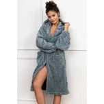 Dámský župan Sensis Grethen - na knoflíky Mořská zeleň S/M