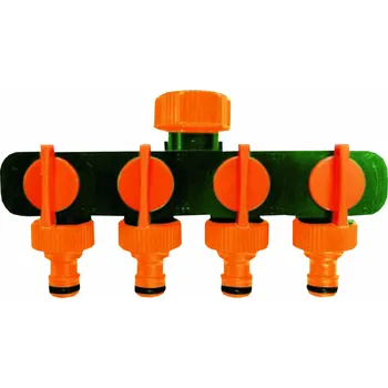 Rozdělovač 3/4"-1" vnitřní závit na 4 rychlospojky 1/2" s v
