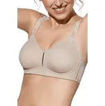 Nevyztužená podprsenka Selene Elvira - minimizer bez kostice Světle hnědá 95C