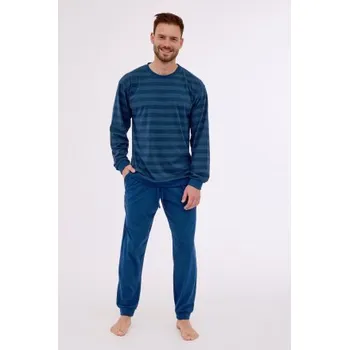 Pánské pyžamo Pánské pyžamo Cornette Loose 13 - bavlna Modrá 2XL