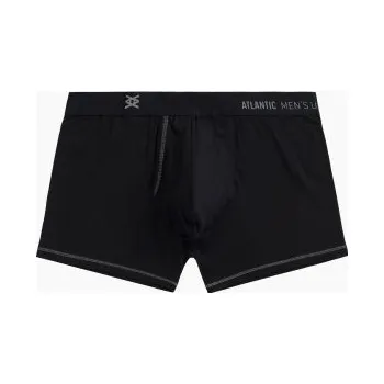 Pánské boxerky Atlantic MH-186 - s rozparkem Černá XL