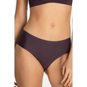 Dámské oblečení Kalhotky Julimex Dark Plum Tmavě fialová XL