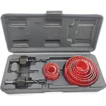 EXTOL Vrtáky vykružovací korunkové 15-dílná sada 15ks