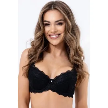 Podprsenka Push-up podprsenka Biggi Crystal Černá 85D