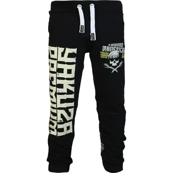 Pánská móda Yakuza Premium Pánské tepláky YPJO 2725 - černé - 2725_BLK Velikosti: L