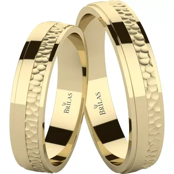 Prsten Meraki Gold - snubní prsteny ze žlutého zlata