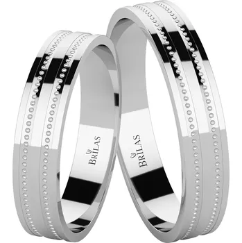 Prsten Selenis White - snubní prsteny z bílého zlata