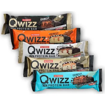Qwizz 35% Protein Bar 60g čokoláda mandle
