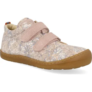 Barefoot dětské tenisky Koel - Danny II Fantasie Old pink světle růžové Velikost: 25