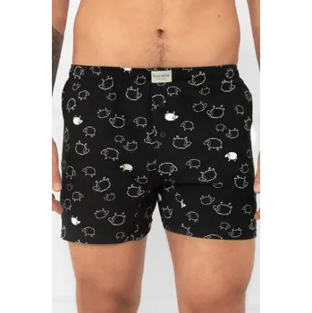 Pánské boxerky Italian Fashion Wito Černá XL