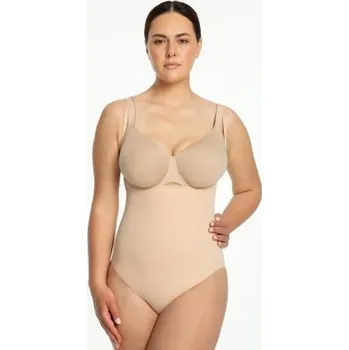 Dámské stahovací prádlo Stahovací body Julimex 419 - tvarující Béžová XL