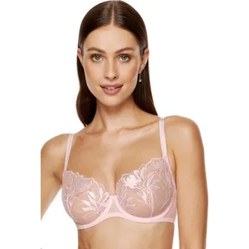 Podprsenka Nevyztužená podprsenka Gorteks Coco/B2 Růžová 70E