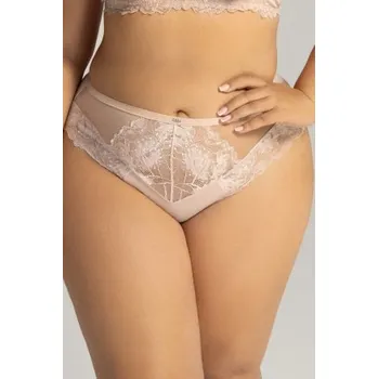Dámské spodní prádlo Kalhotky Ava Lingerie 2154 Tmavě béžová XL