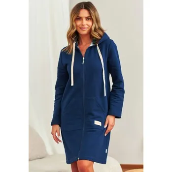 Dámský župan Dámský župan Doctor Nap 7364 - bavlna Tmavě modrá L