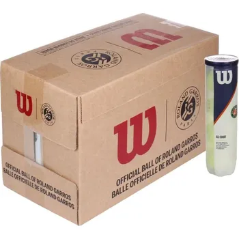 Míčový sport Wilson Roland Garros All Court 1 karton tenisové míče 1 balení + DÁREK + Doprava ZDARMA