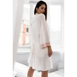 Dámský tenký župan Sensis Nelli - viskóza Bílá L/XL