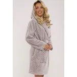 Dámský župan De Lafense Melanie - soft Šedá L
