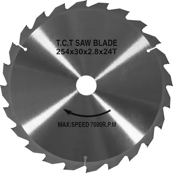 Pilový kotouč PROTECO kotouč pilový SK 254 x 2.8 x 30 24z