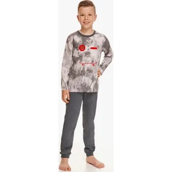 Chlapecké pyžamo Chlapecké pyžamo Taro 2652-3 Greg Šedá 116