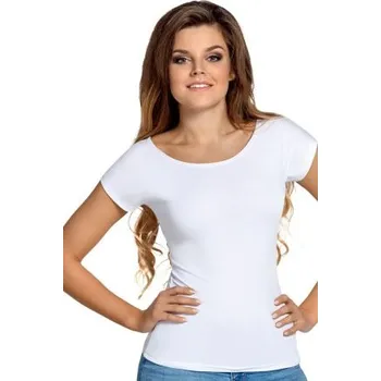 Dámské triko Babell Kiti - viskóza Bílá 3XL