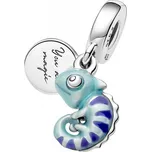 Pandora Originální přívěsek Chameleon Moments 791676C01 + 2 měsíce na vrácení zboží