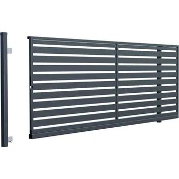 Plot Polargos SAFIR BRÁNA POSUVNÁ NA KOLEČKU, ŠÍŘKA 4000 X VÝŠKA 1520 MM, BEZ POHONU PRAVÁ