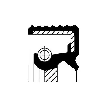 Těsnění motoru Těsnicí kroužek hřídele, rozvodovka CORTECO 01034130B