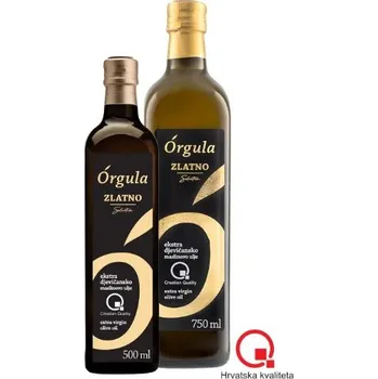 Rostlinný olej Extra panenský olivový olej Órgula Zlatno 500ml
