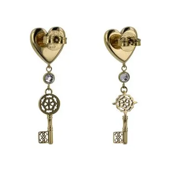 Náušnice Guess Naušnice JUBE04 217JW Zlatá OS