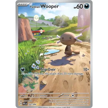 Sběratelská karetní hra Paldean Wooper 102/094 - Phantasmal Flames