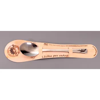 Příbor Nerezová lžička 13,5 cm - Ještěrka