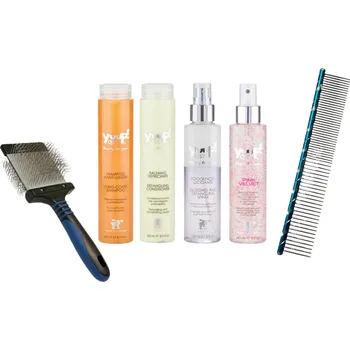 Kosmetika pro psa ostatní Balíček pro psy DOMÁCÍ PÉČE - PRO NEJLEPŠÍ ROZČESÁVÁNÍ pro velká plemena