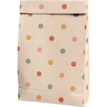 Školní sáček Maileg Papírový sáček Multi Dots - velký
