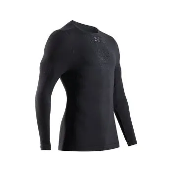 X-Bionic Mightywool Shirt LS X Black černá M 7613418457514