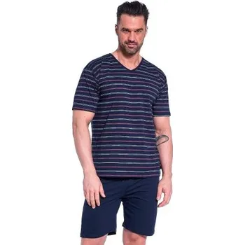 Pánské pyžamo Cornette 330/49 Tmavě modrá XL
