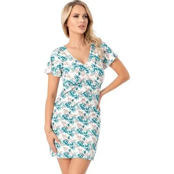 Dámská noční košile Noční košilka Donna Irmina - viskóza Mořská zeleň XL(42)