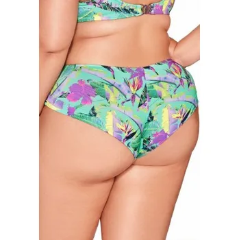 Dámské plavky Spodní díl plavek Ava Lingerie SF-211/5/B Vibrant - Brazilky Světle zelená 3XL