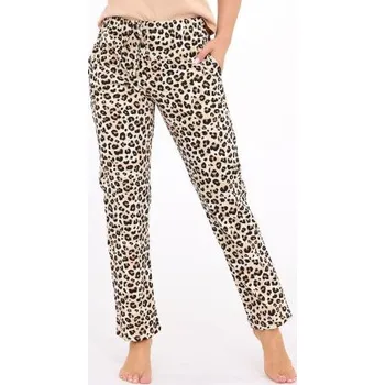 Pyžamové kalhoty Cornette 690/47 - bavlna Zvířecí vzor L