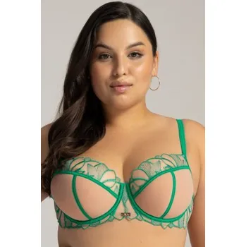 Podprsenka Polovyztužená podprsenka Ava Lingerie 2160 Zelená 105D