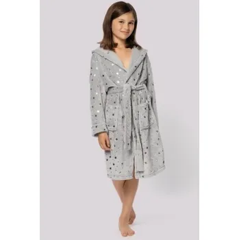 Dívčí župan Envie Star Šedá 122-128