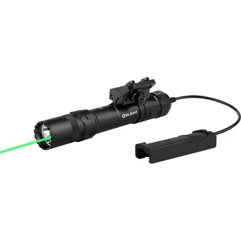 Outdoorové vybavení Pušková M-LOK svítilna ODIN GL-M 1500 lm - černá, zelený laser, Olight