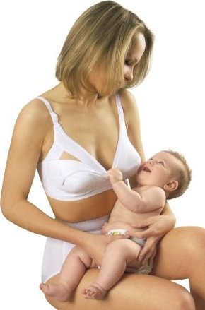 Kojící podprsenka Mitex Amam Bílá 75E