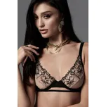 Nevyztužená podprsenka Obsessive Vila Blanes Černá XL/2XL