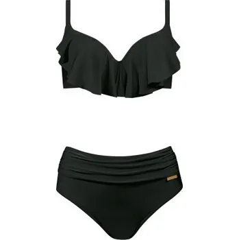 Dámské plavky Dvoudílné plavky Self S940 A1 Canoy 10 Černá 42C