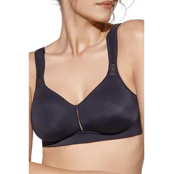 Podprsenka Nevyztužená podprsenka Selene Elvira - minimizer bez kostice Černá 90D