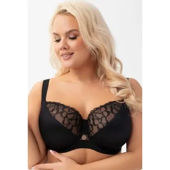 Podprsenka Nevyztužená podprsenka Gorsenia K934 Isla Černá 95D