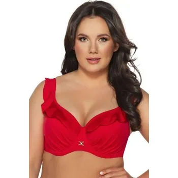 Dámské plavky Horní díl plavek Ava Lingerie SK-181 Barbados - měkký Červená 75E