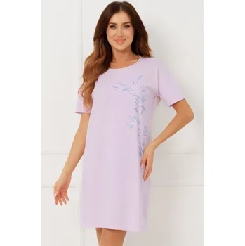 Dámská noční košile Noční košilka Italian Fashion Erula - bavlna Světle růžová 2XL