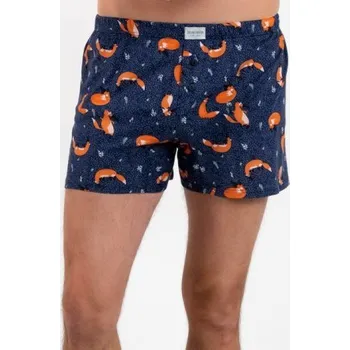 Boxerky Pánské boxerky Italian Fashion Witalis Tmavě modrá XL